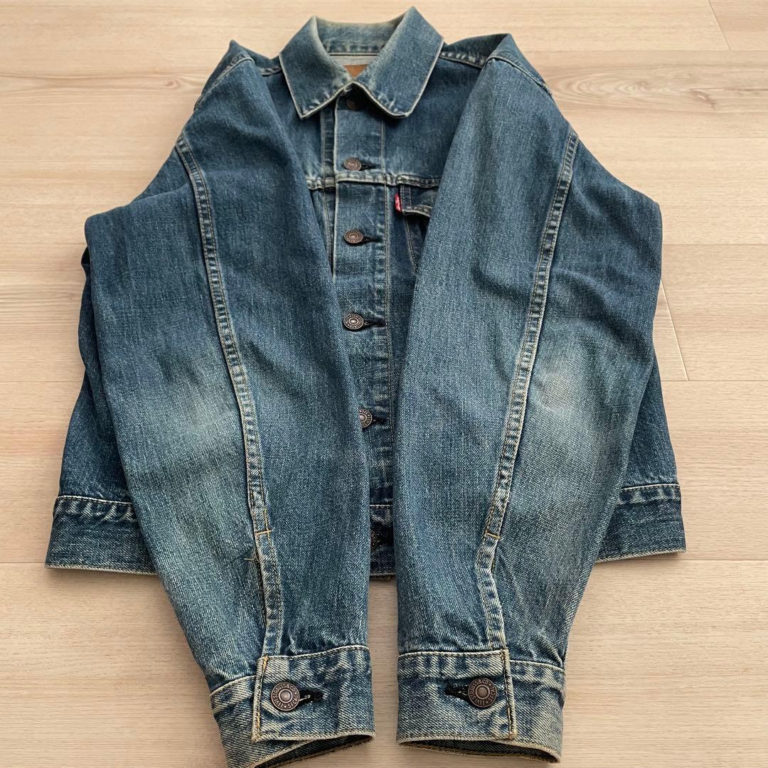 90's Levi's 71557 557XX デニムジャケット ビッグE 38