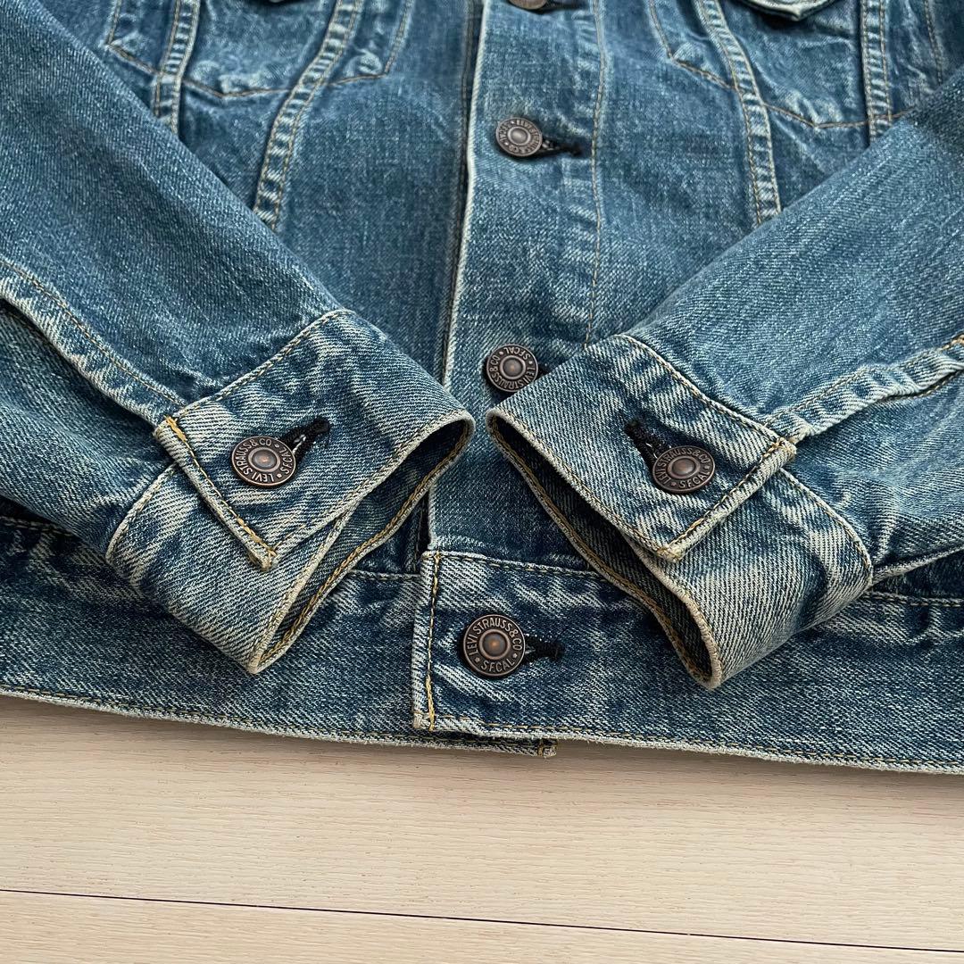 90's Levi's 71557 557XX デニムジャケット ビッグE 38