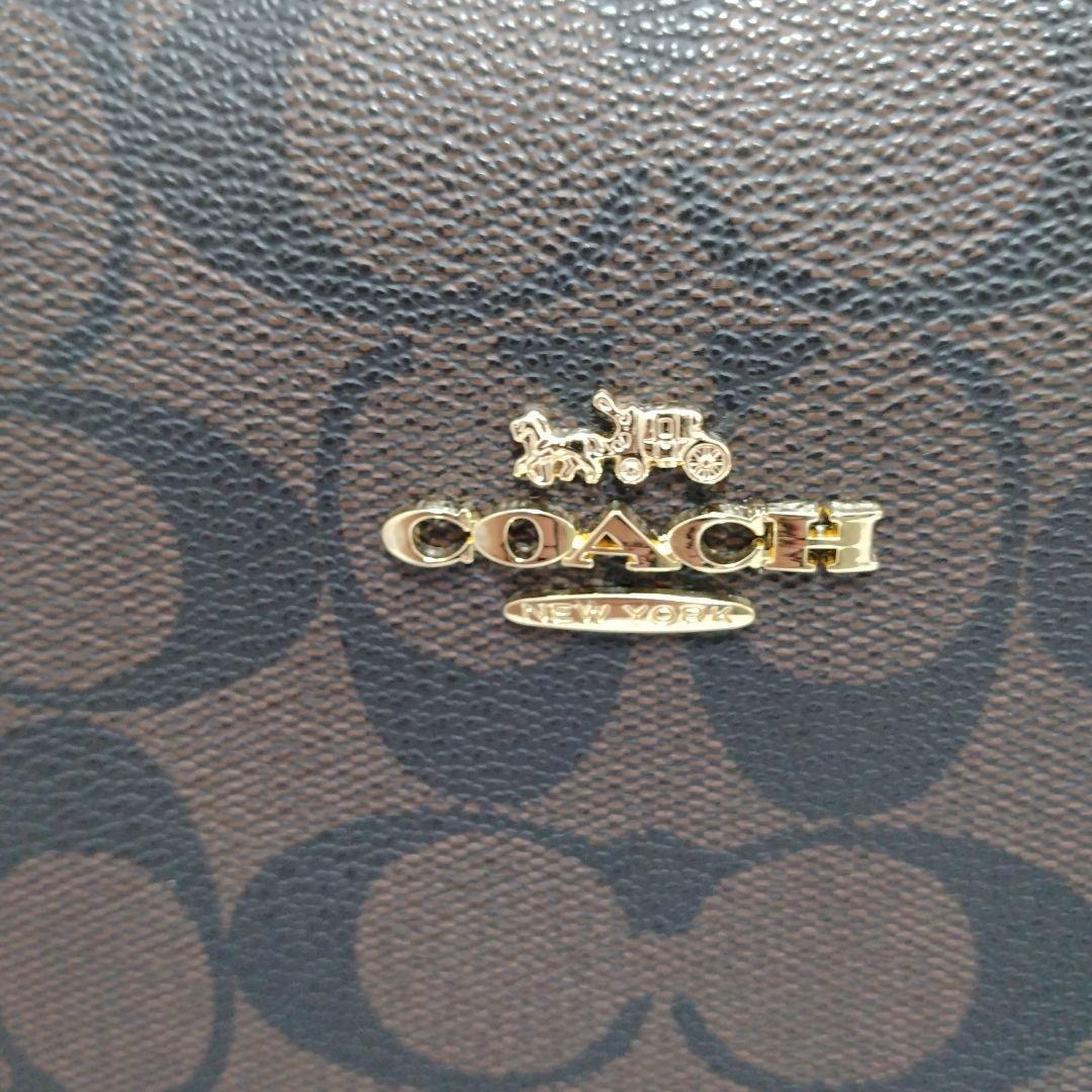 【新品未使用】コーチコートブロック サインキャンバス バックパック C6920