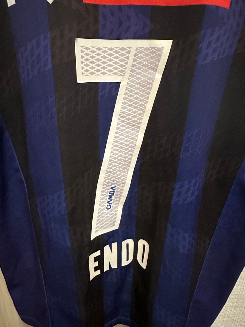 ガンバ大阪 7 ENDO 遠藤保仁 レプリカユニフォーム2014年モデル - メルカリ
