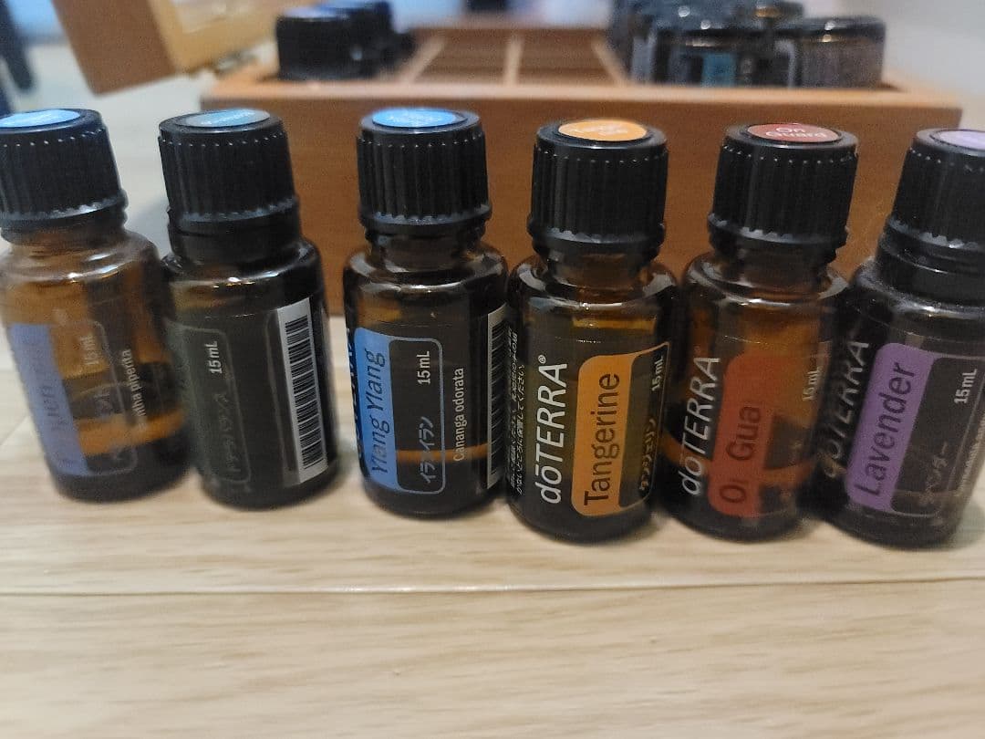 doTERRAアロマ木箱ケース付&森の音パステンタスロールオン&ローズロールオン