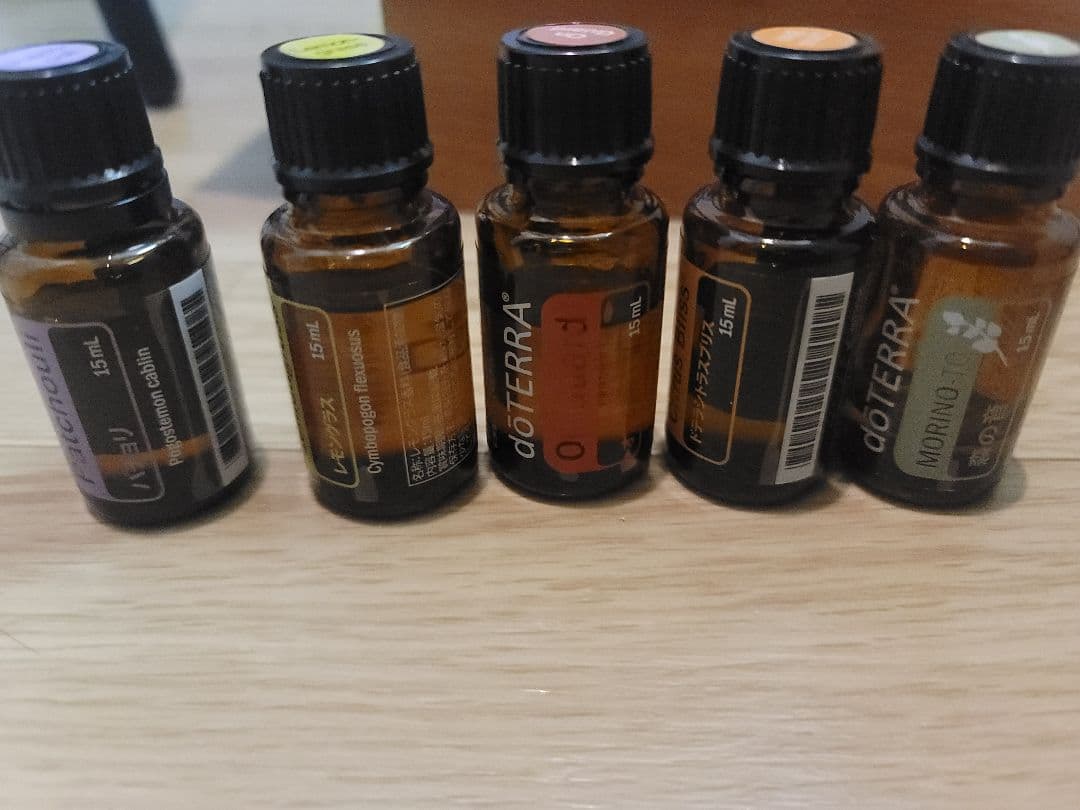 doTERRAアロマ木箱ケース付&森の音パステンタスロールオン&ローズロールオン