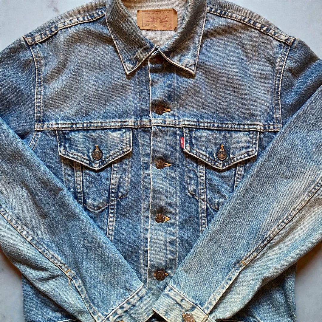 上*磨様 Levi's リーバイス 70505 USA製 デニムジャケット 40