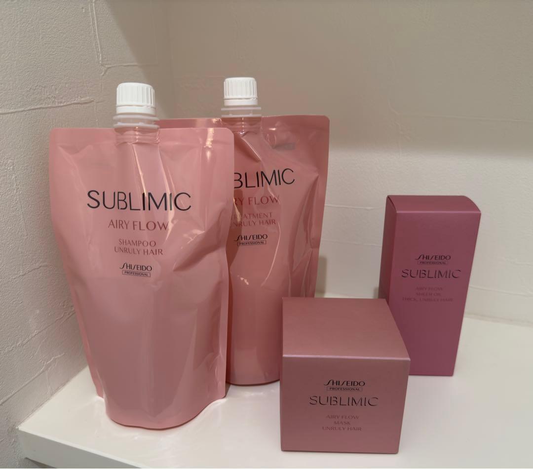 SUBLIMIC エアリーフロー　トリートメント　4点セット　新品未使用未開封