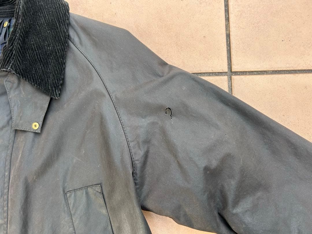 00s Bbrbour BEDALE ビデイル イングランド製 チャコール38