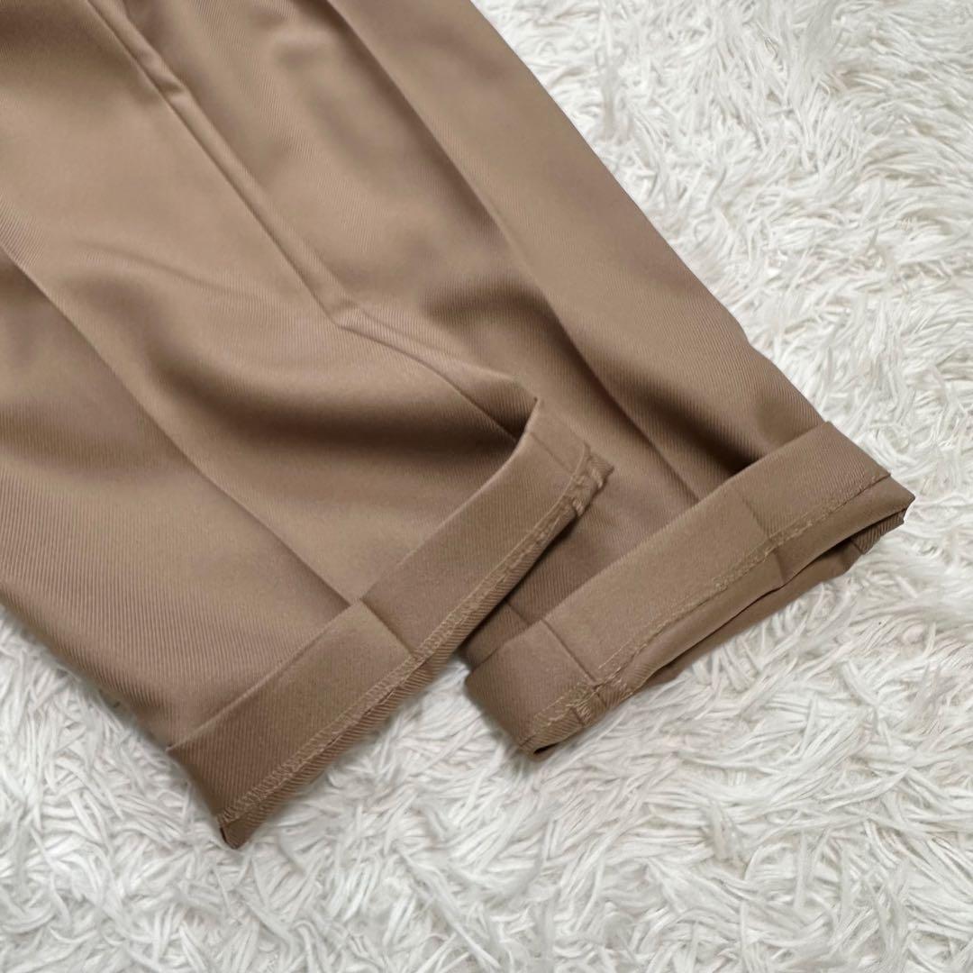 ✨もえ✨ CLOTH&CROSS ツイルセンタープレスパンツ