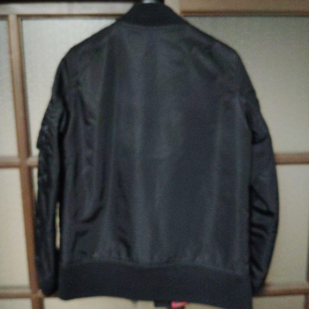 NEVERTRUST MA-1 フライトジャケット サイズ2 ブラック