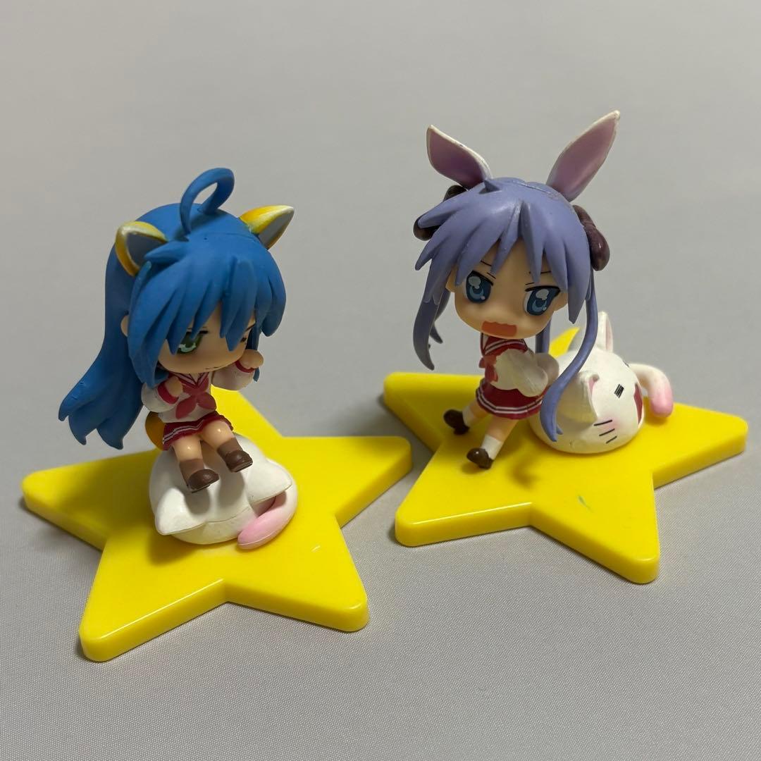 らき☆すた ミニディスプレイフィギュア 泉こなた 柊かがみ らきすた