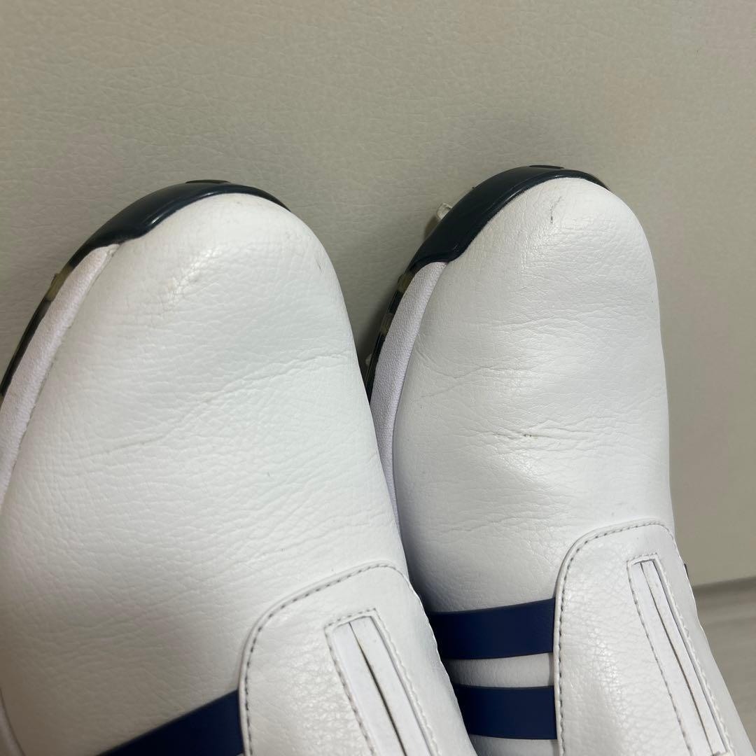 adidas ゴルフシューズ ホワイト/ネイビー