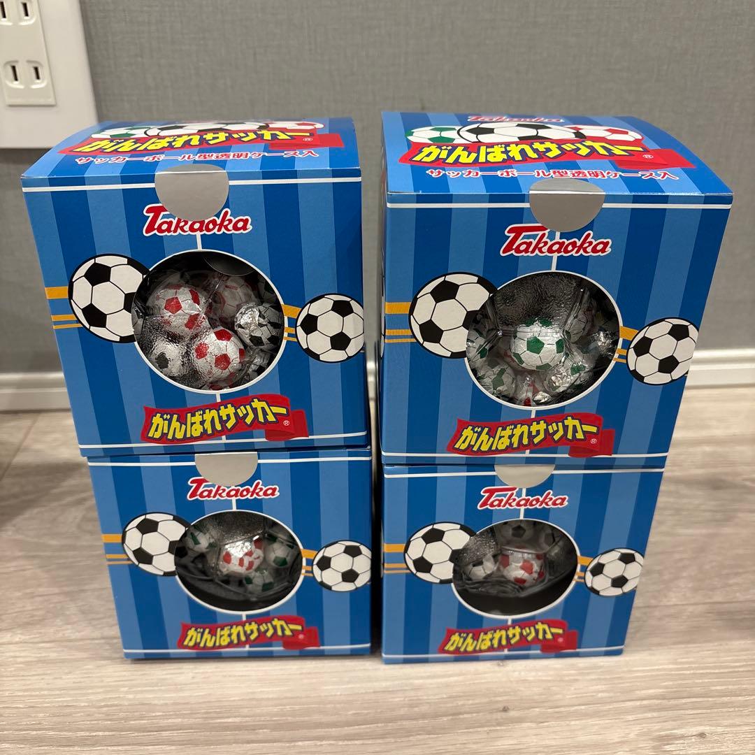 がんばれサッカー チョコレート4個セット - メルカリ