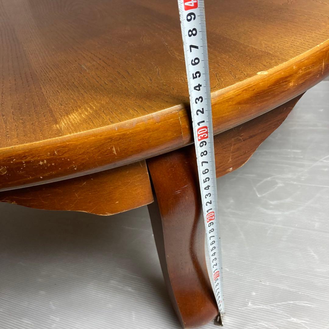 レトロ ちゃぶ台 木製 折りたたみ 90センチ