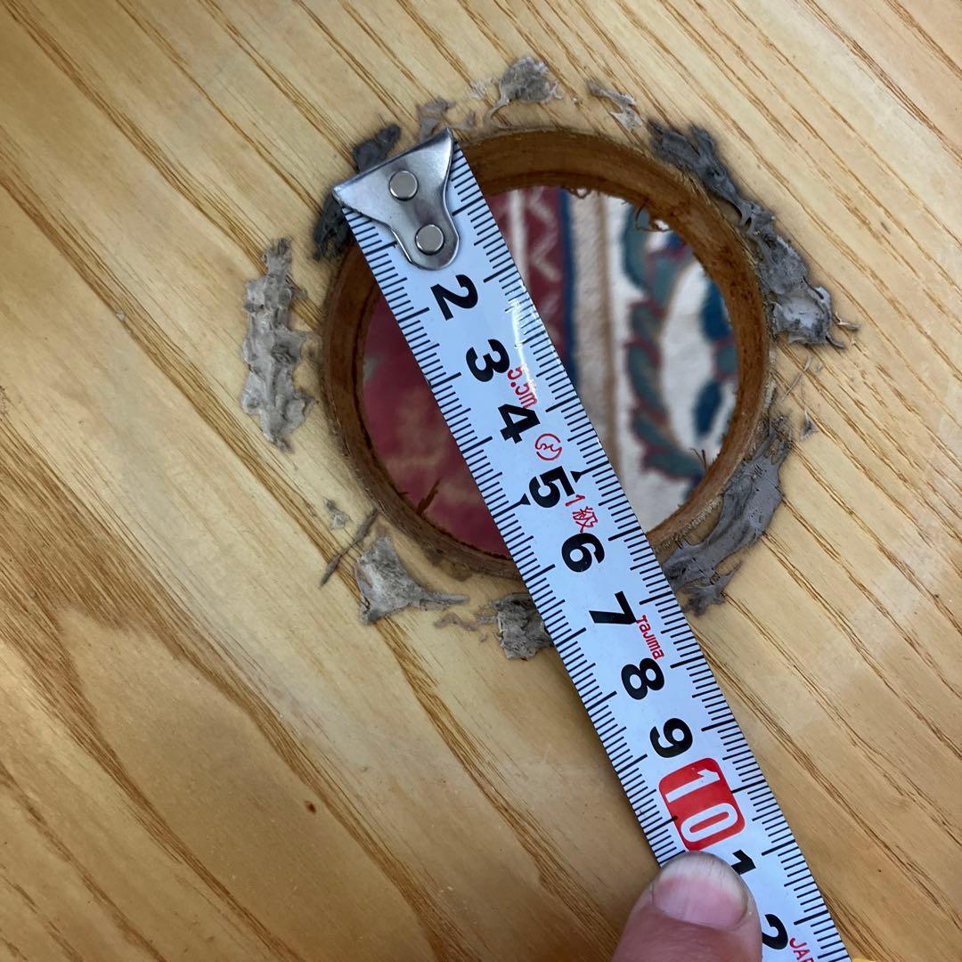 モダンレトロ 無垢材 陶器製 洗面台 流し台 カウンターテーブル 古道具 古家具