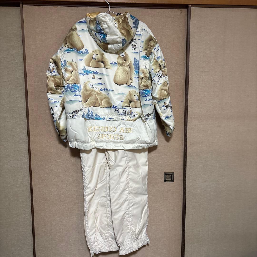 KENSHO ABE SPORTS スキーウェア セットアップ アニマル 白熊 - メルカリ