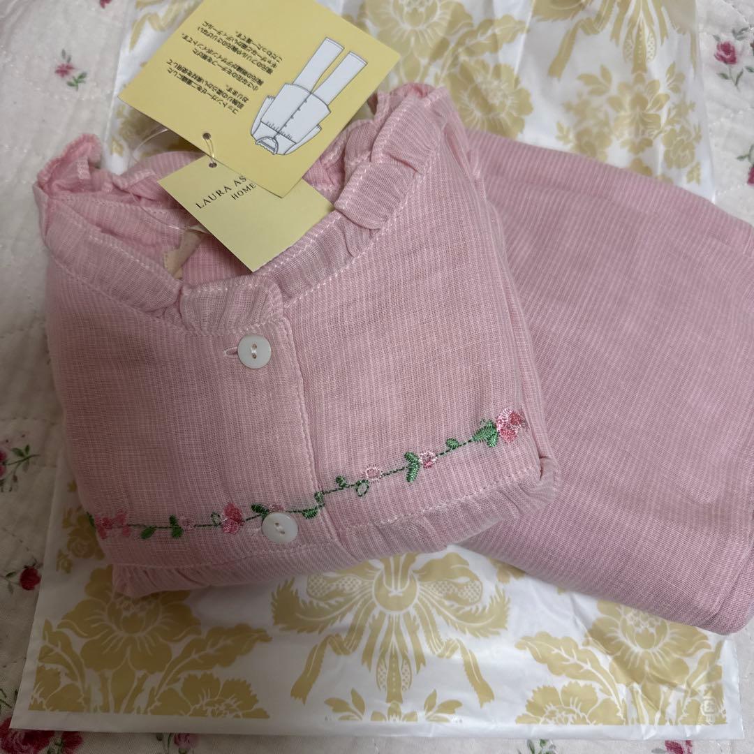 ♥︎LAURA ASHLEY ♡ガーゼパジャマ♡新品タグ付き♡オールシーズン