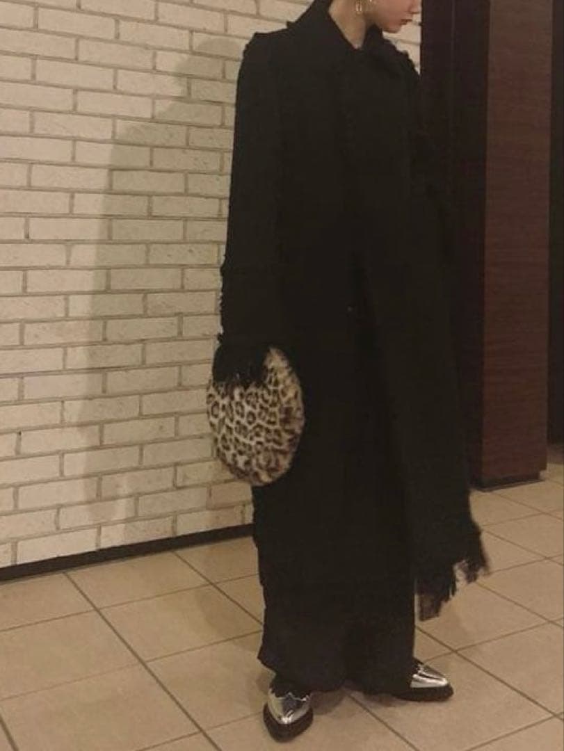 レア★PERVERZE Combination Crash Tweed Coat