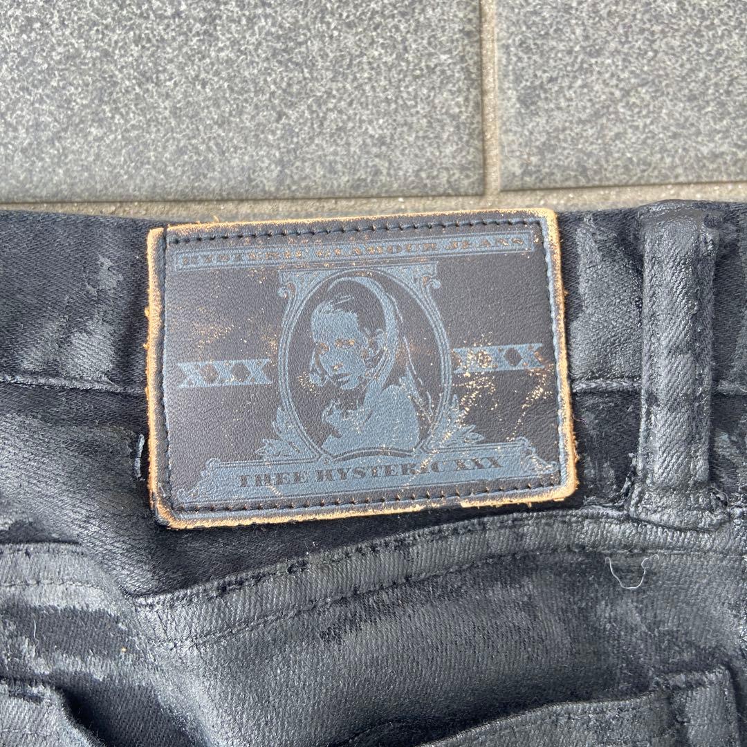 ヒステリックグラマー hysteric xxx コーティング ワックス加工