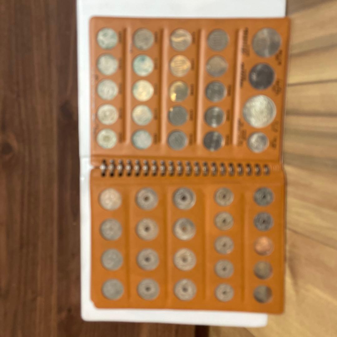 く*り様 昭和レトロ 現行貨幣年号別アルバム