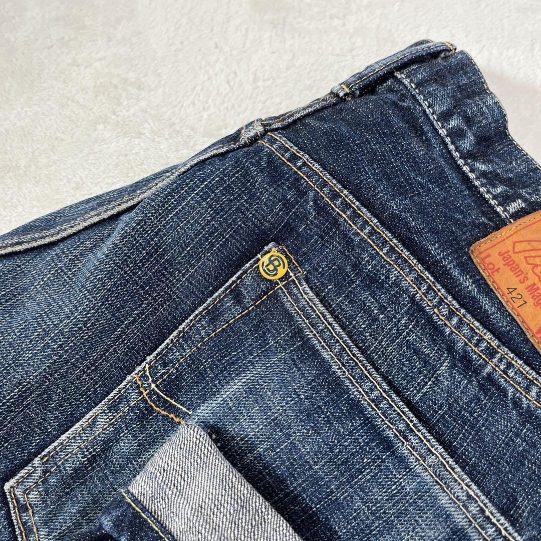 大戦モデル フェローズ デニム 《W31》 421 濃紺 セルビッチ セルビッチ