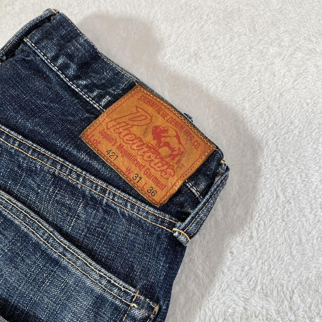 大戦モデル フェローズ デニム 《W31》 421 濃紺 セルビッチ セルビッチ