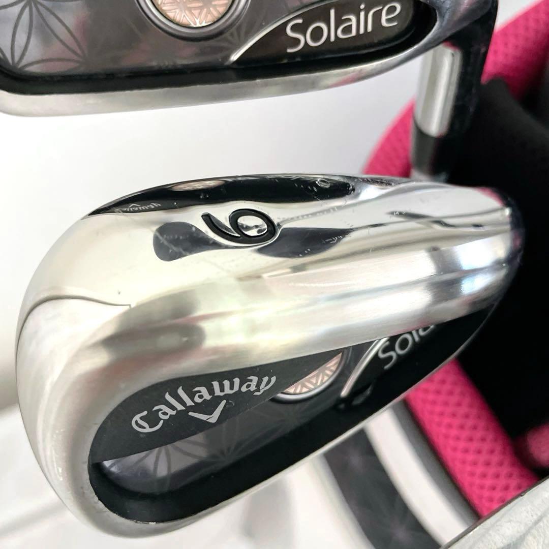 美品　現行最新モデル　キャロウェイ　ソレイユ　レディース　ゴルフクラブセット