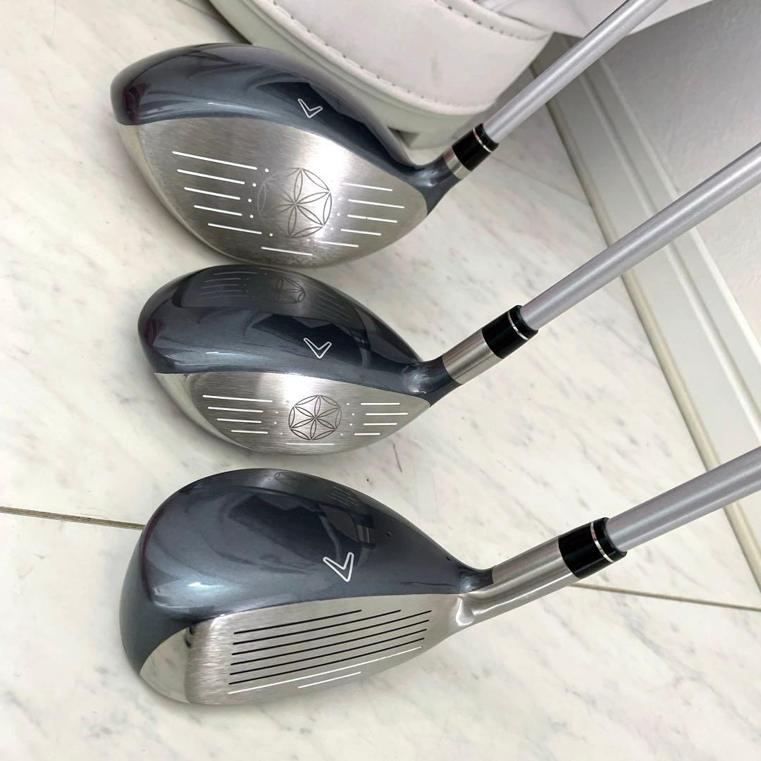 美品　現行最新モデル　キャロウェイ　ソレイユ　レディース　ゴルフクラブセット