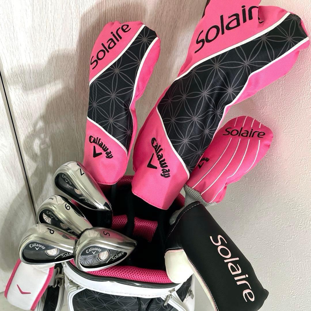 美品　現行最新モデル　キャロウェイ　ソレイユ　レディース　ゴルフクラブセット