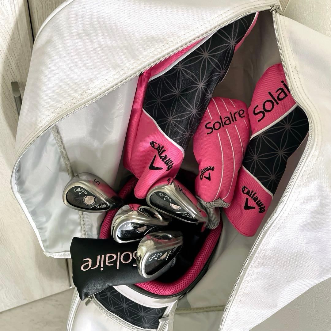 美品　現行最新モデル　キャロウェイ　ソレイユ　レディース　ゴルフクラブセット