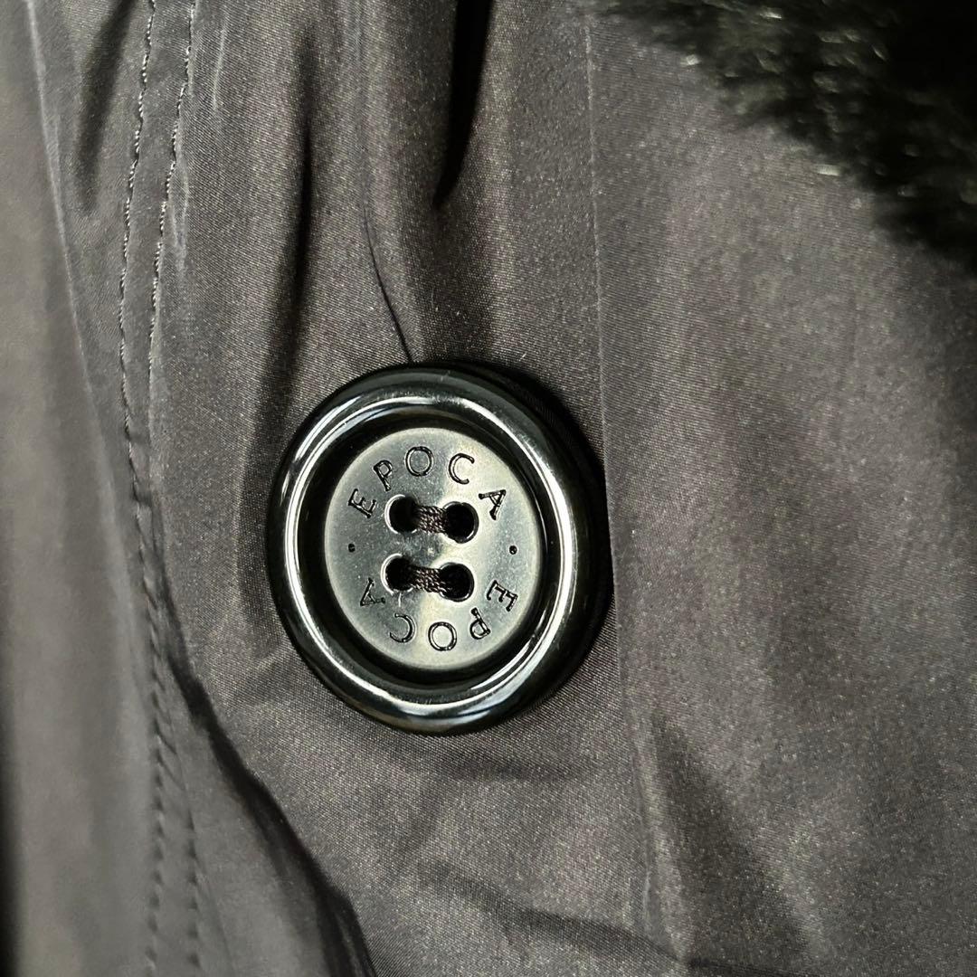 1月25日PM1:00までお値下げ実施中！ EPOCA ファー付き ロングコート