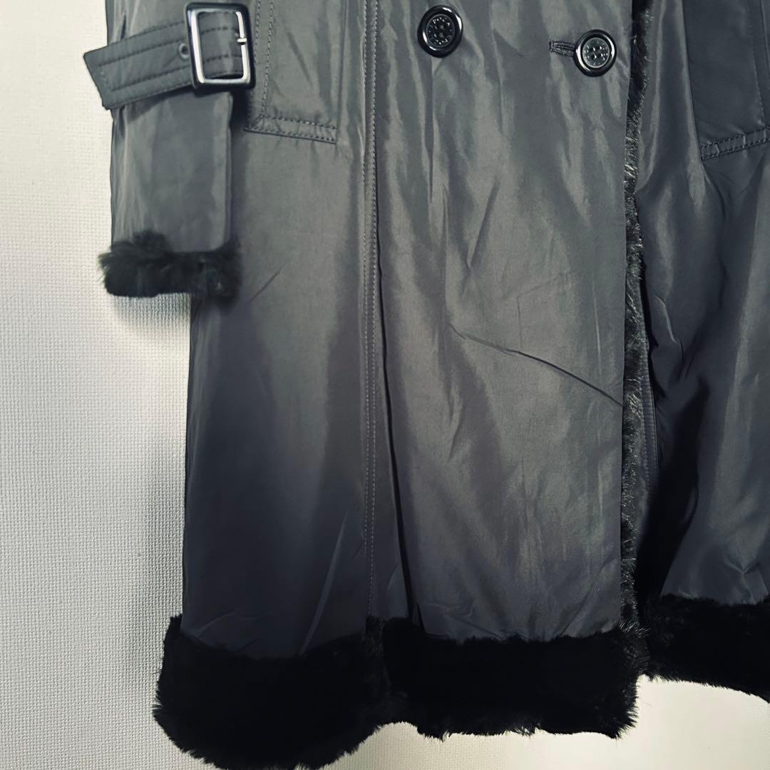 1月25日PM1:00までお値下げ実施中！ EPOCA ファー付き ロングコート