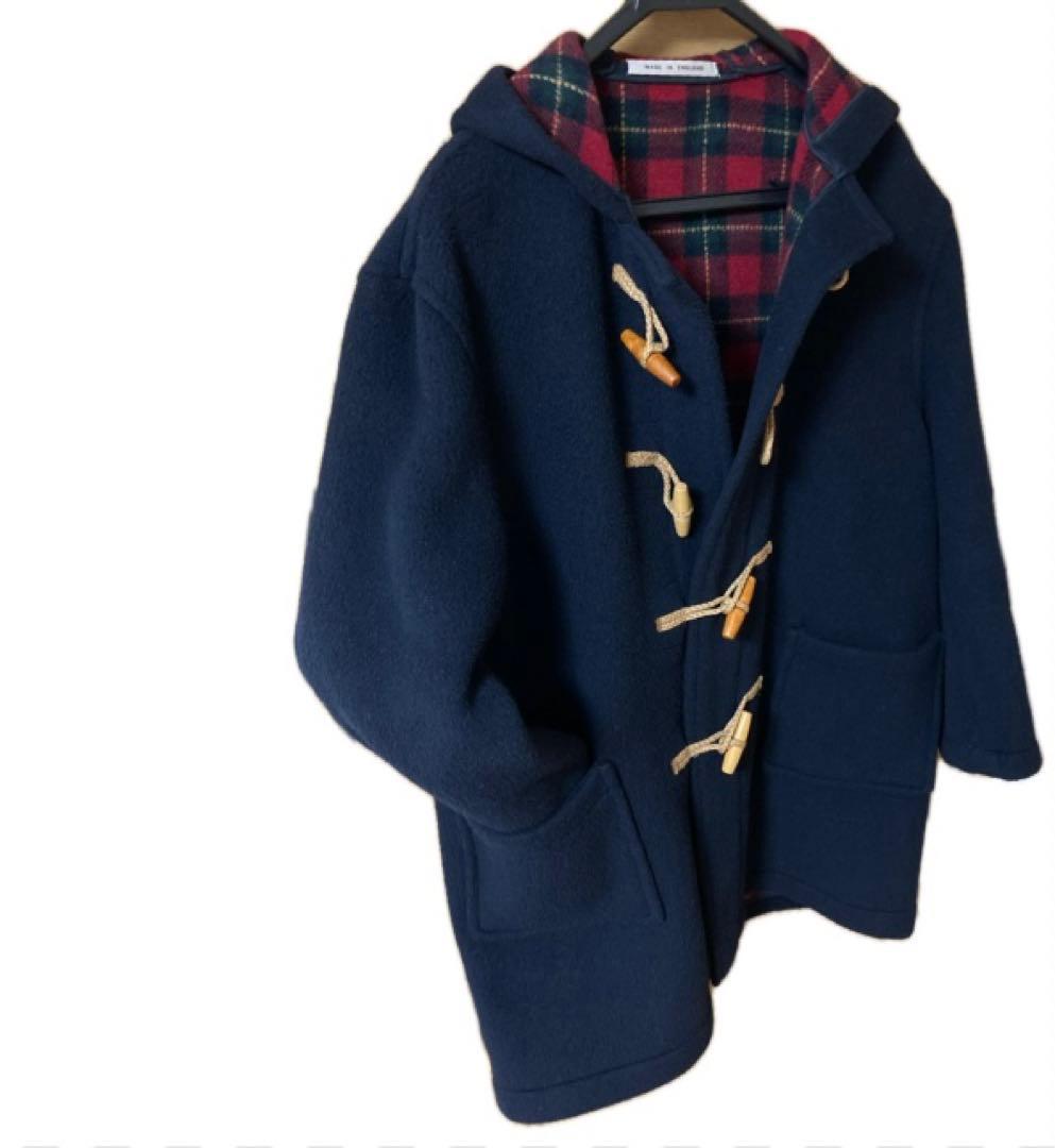 MONTGOMERY モンゴメリーネイビー ダッフルコート Lメンズ 英国製の
