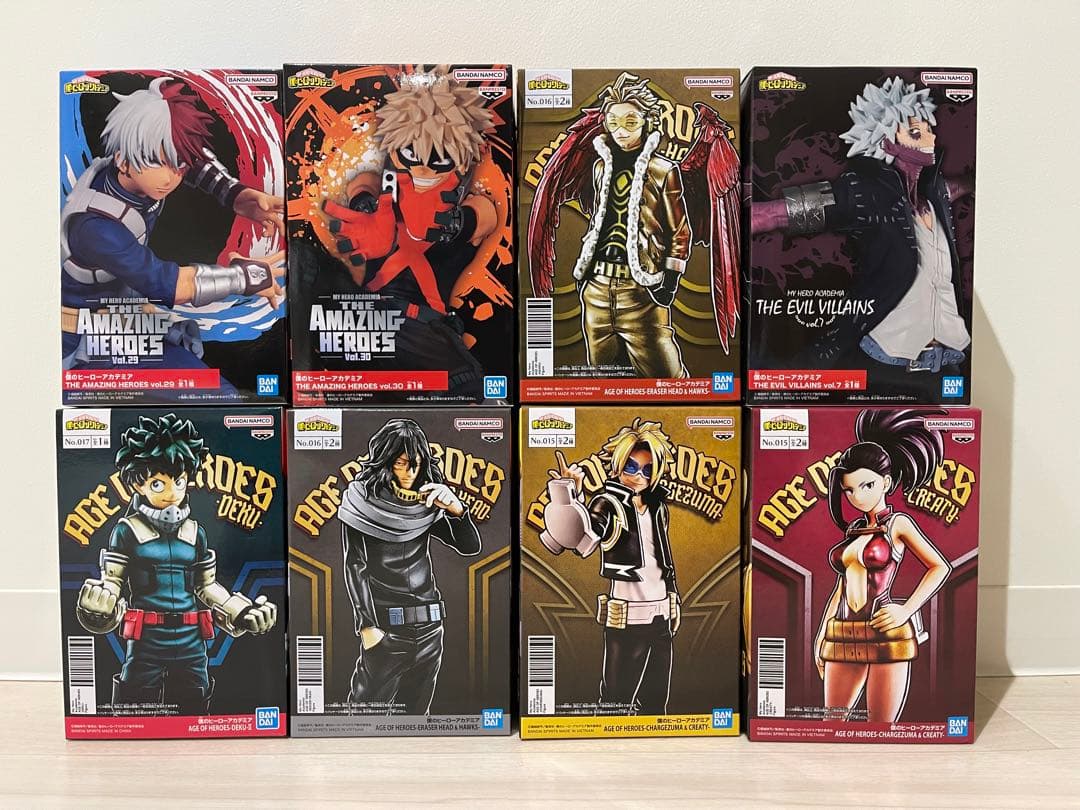 僕のヒーローアカデミア フィギュア8種セット - メルカリ