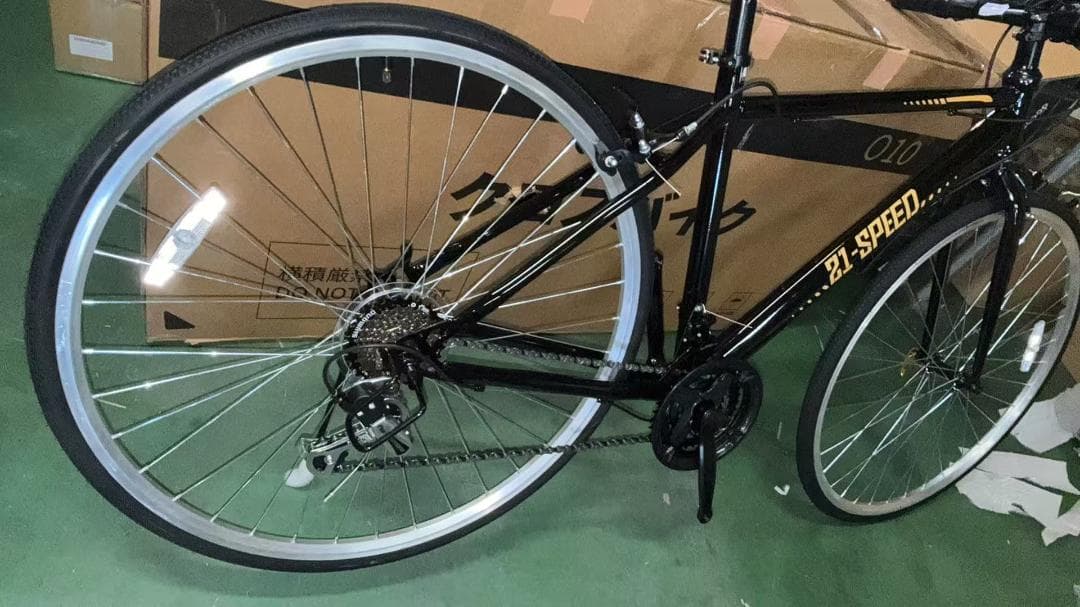 Mixiu クロスバイク シマノ製21段変速 自転車 700C 27インチ相当