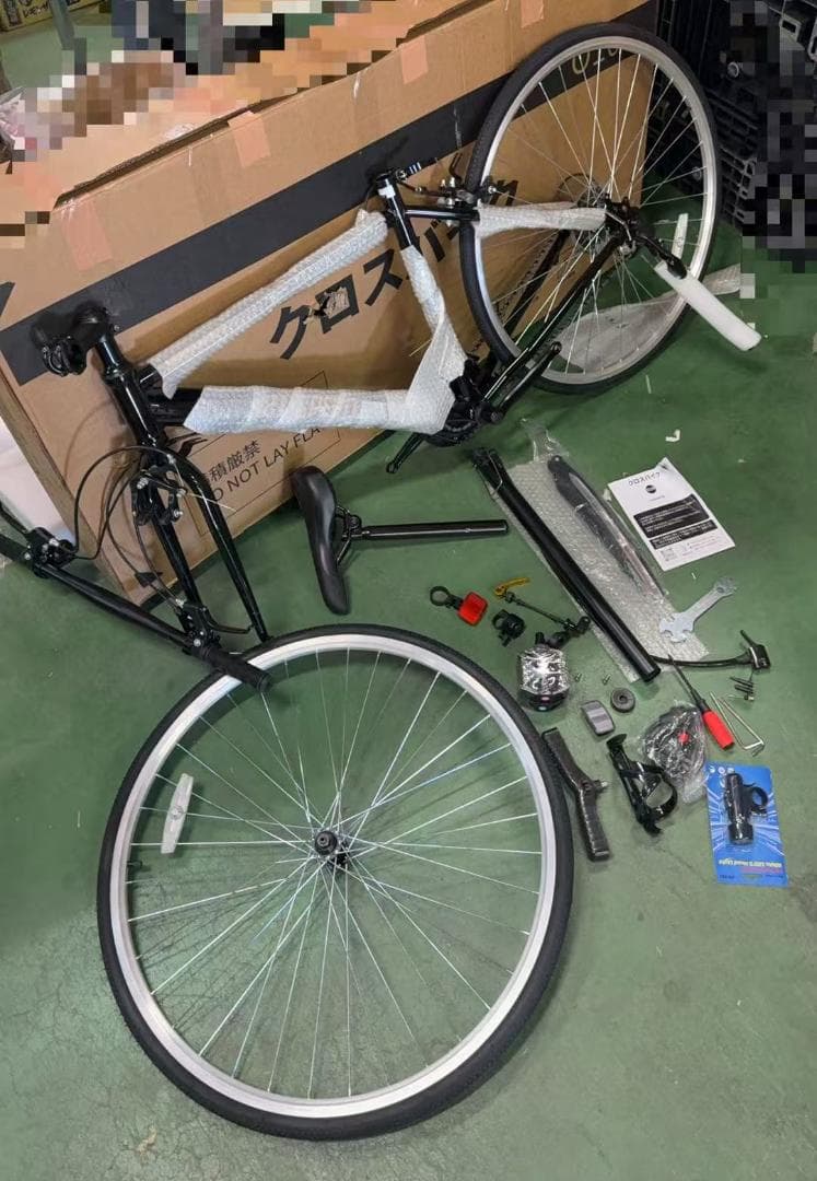 Mixiu クロスバイク シマノ製21段変速 自転車 700C 27インチ相当