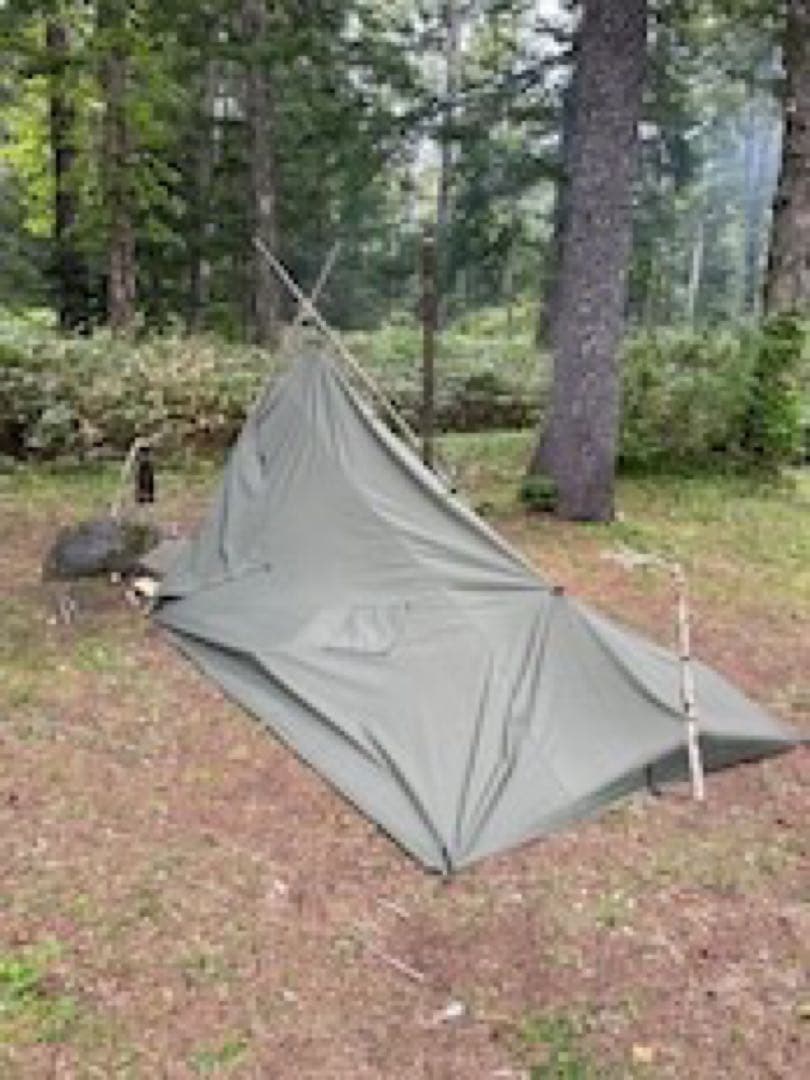 新品未使用　希少　限定生産　蝦夷タープ　煙突穴あり　ZIVETALIAN タープ