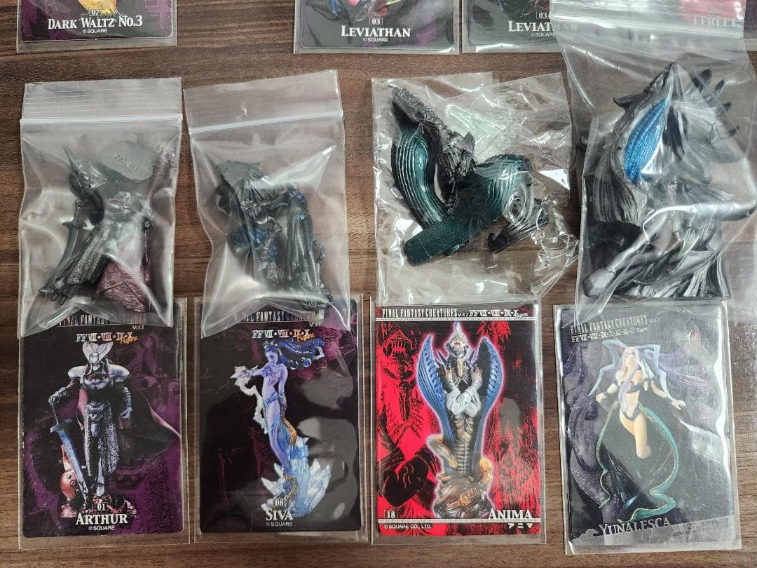 FFクリーチャーズ Vol.1～3 クリア3種メタル4種カラー1種 全カード