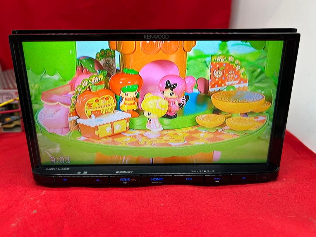 ⭐︎美品⭐︎KENWOOD 2025年春地図　MDV-L405 新品バックカメラ付き