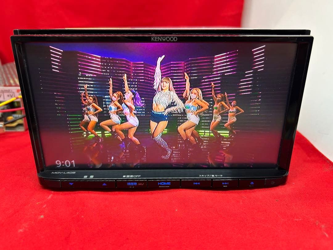 ⭐︎美品⭐︎KENWOOD 2025年春地図　MDV-L405 新品バックカメラ付き