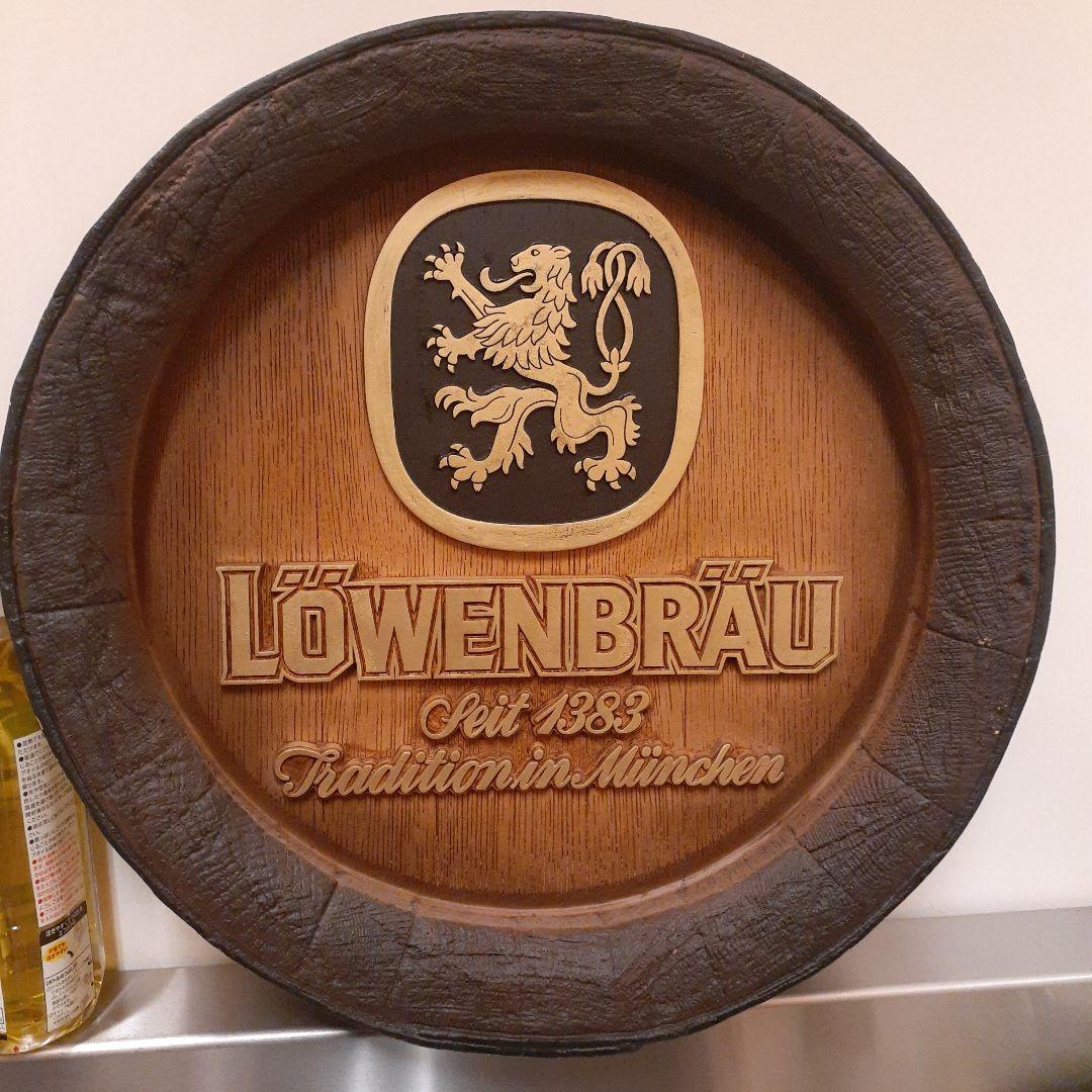 LÖWENBRÄU レーベンブロイ 看板 ビール インテリア アンティーク