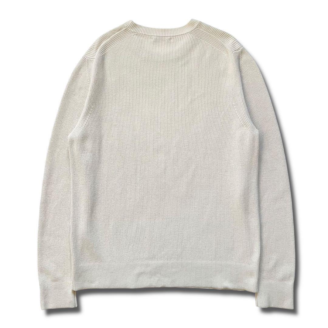 AURALEE TRK RIB KNIT PULLOVER 5 ホワイト AURALEE