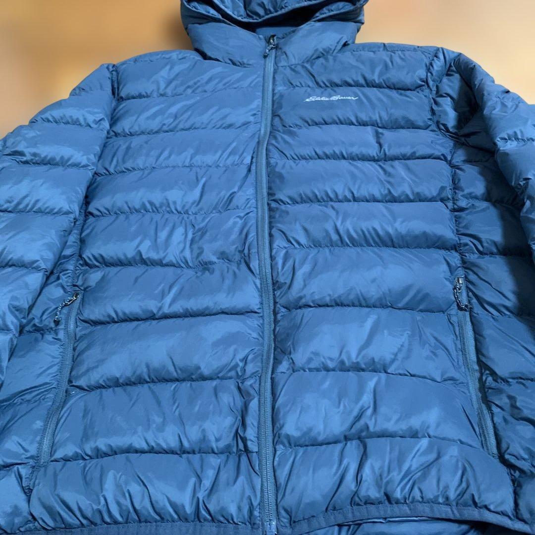 Eddie Bauer フード付きダウンジャケット XXLサイズ