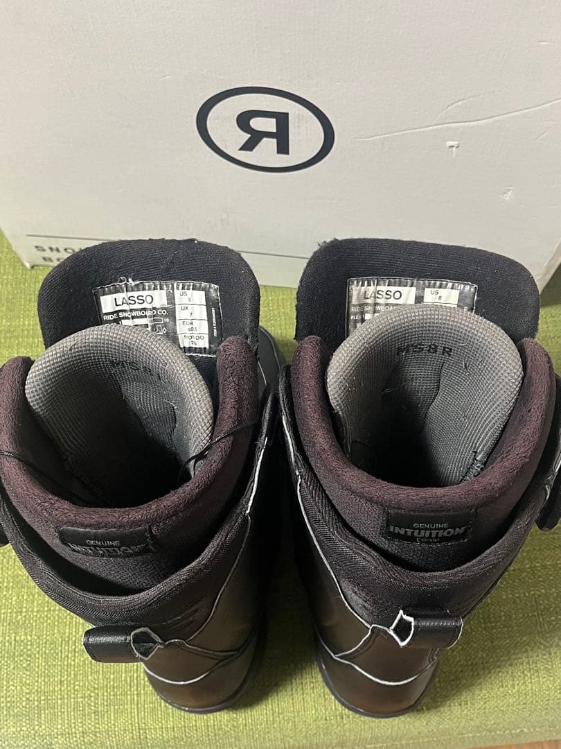 RIDE LASSO 26 スノーボードブーツ 黒 ワイヤー新品交換済 予