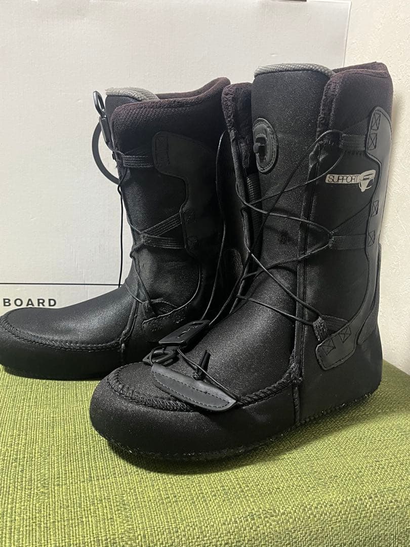 RIDE LASSO 26 スノーボードブーツ 黒 ワイヤー新品交換済 予
