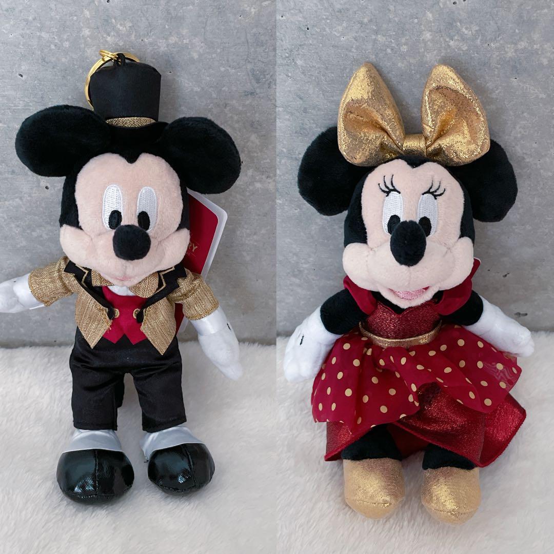 ディズニーストア 舞浜 25周年 ぬいぐるみキーチェーン ミッキー