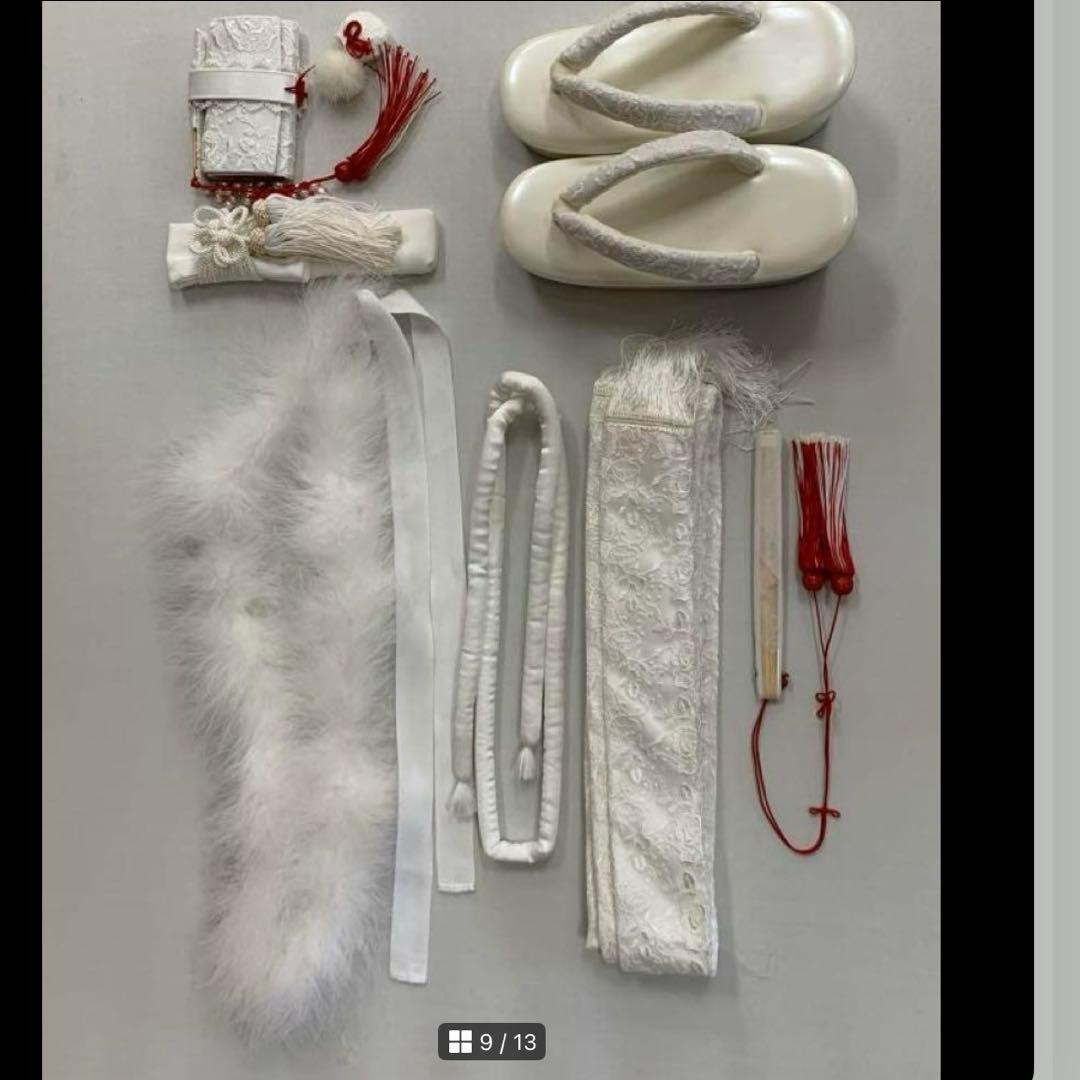 No.59 七五三　7歳 着物と打掛フルセット　　　松田聖子