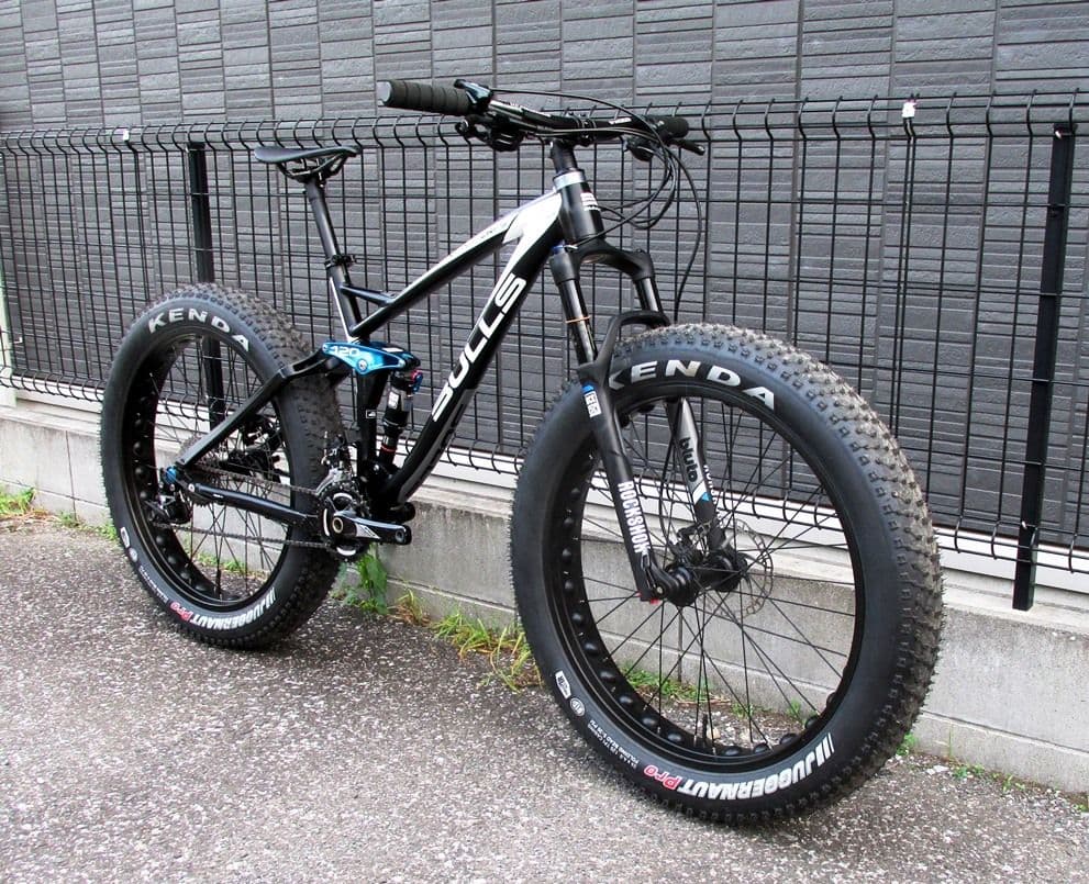 軽量】ファットバイク フルサス MTB 【手渡し限定】 - メルカリ