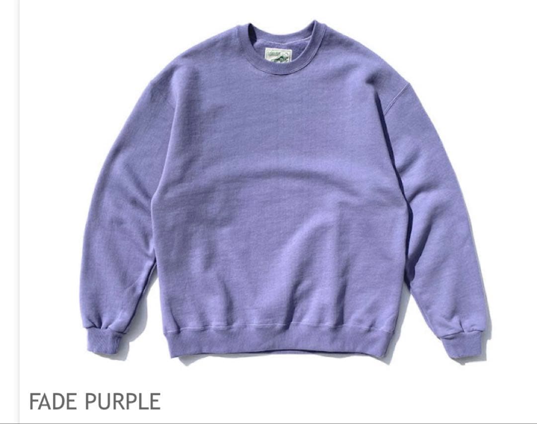 SUNDAYS BEST sweat スウェット XL FADE PURPLE