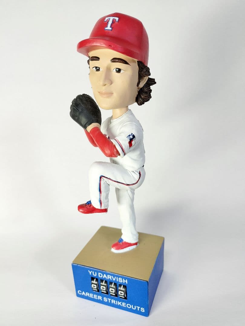 ダルビッシュ有／”K－カウンター” ボブルヘッド人形 (2013／レンジャーズ）