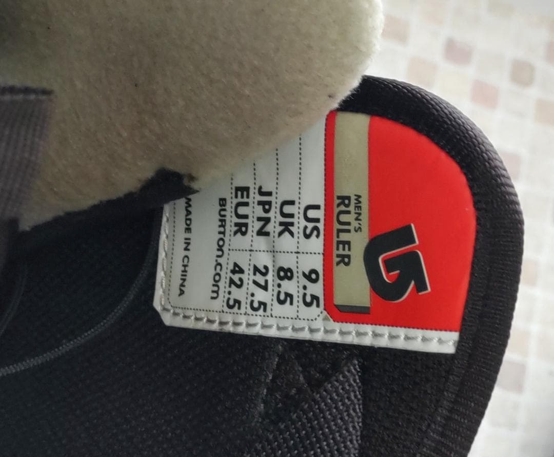 BURTON RULER IMPRINT2 27.5cm 綺麗　バートン