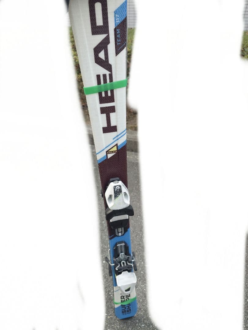 HEAD SUPER SHAPE スキー板 117cm