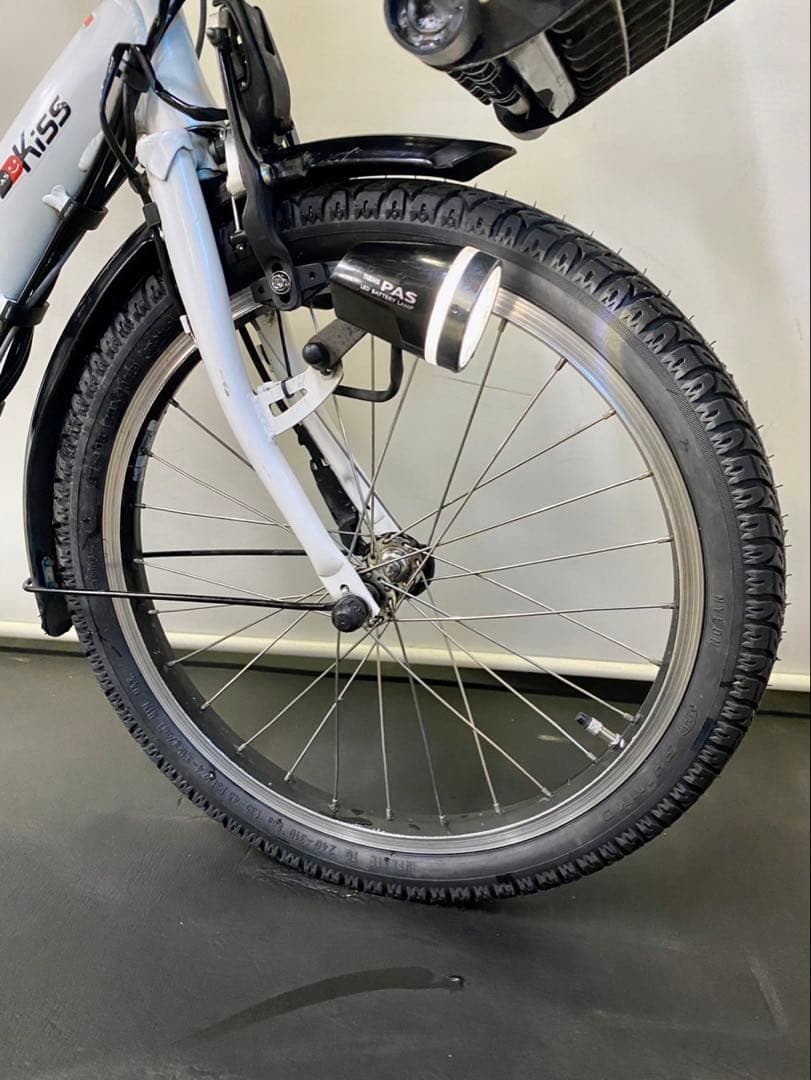 1年保証　ヤマハ　パスキッス　20インチ　子供乗せ　3人乗り 電動アシスト自転車